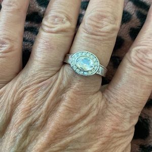 Swarovski crystal Touchstone crystal ring